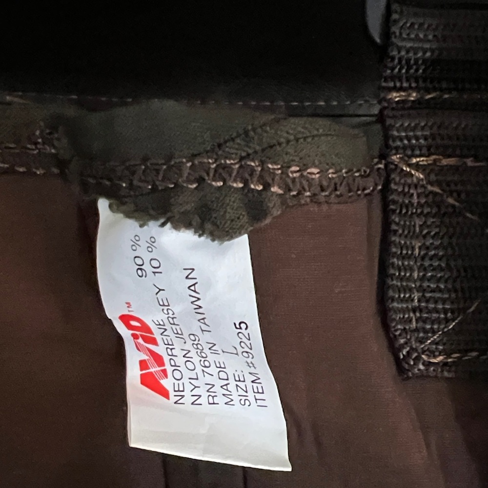 Avid Camo Neoprene Outdoor Cargo Pants size L - Picture 12 of 16